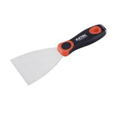 Extol Premium spakli, üthető; 8 cm, inox, két komponenses műanyag nyél (8843068) kőműves és burkoló szerszám