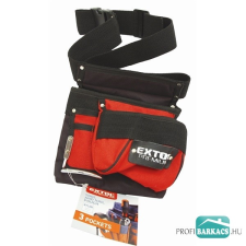 Extol PRÉMIUM szerszámtartó öv, 3+2 zseb, nylon szövet, műanyag csat barkácsgép tartozék