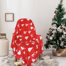 Extra puha Karácsonyi takaró/pléd/ Piros/ Karácsonyfa karácsonyi textilia