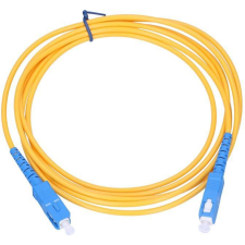 ExtraLink EX.1650 Optikai patch kábel SC/UPC Simplex 1m - Sárga (ex.1650) kábel és adapter