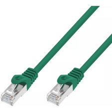ExtraLink EX.38763 S/FTP Cat7 RJ45 Patch kábel 2m - Zöld (EX.38763) kábel és adapter