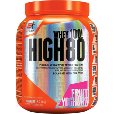 EXTRIFIT High Whey 80, 1000 g, fruit yoghurt vitamin és táplálékkiegészítő