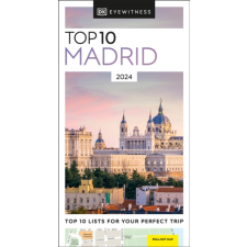 Eyewitness Travel Guide Madrid útikönyv Top 10 DK Eyewitness Guide, angol 2024 utazás