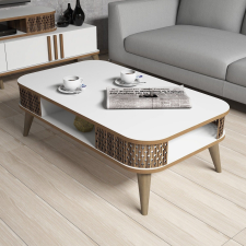  Eylül Dohányzóasztal - Fehér, Modern Design bútor