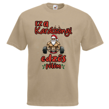  Ez a karácsonyi edzős pólóm - Karácsonyi Férfi Póló férfi póló