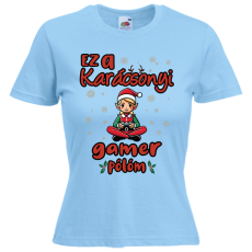  Ez a karácsonyi gamer pólóm - Karácsonyi Női Póló