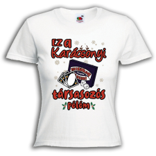  Ez a karácsonyi társasozós pólóm - Karácsonyi Női Póló női póló