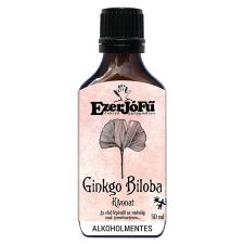 EzerJóFű Ginkgo Biloba kivonat 50ml alkoholmentes, növényi glicerinnel vitamin és táplálékkiegészítő