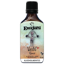 EzerJóFű Vasfű+ kivonat 50ml alkoholmentes, növényi glicerinnel vitamin és táplálékkiegészítő