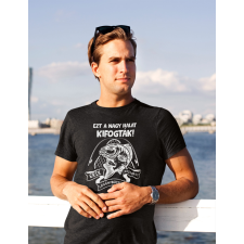  Ezt a nagy halat kifogták fekete póló ajándéktárgy