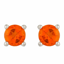  Ezüst Fülbevaló Padparadschai Kvarccal, PCY11211 fülbevaló