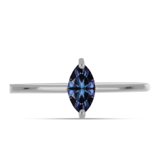  Ezüst Gyűrű &quot;Császár Lila&quot; Moissanite-tel, Y61927/54 gyűrű