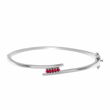  Ezüst Karperec Madagaszkári Rubinnal, Y61296 karkötő