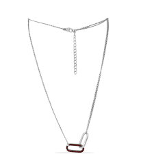  Ezüst Nyaklánc Barton Gránáttal, Y59655 nyaklánc