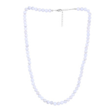  Ezüst Nyaklánc Kék Csipke Acháttal, PCY7411 nyaklánc