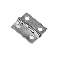  Ezüst színű zsanér, mérete: 18x13 mm dekorációs kellék