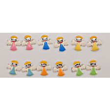  Ezüst Toscana Gyermek Fülbevaló— angyalka fülbevaló