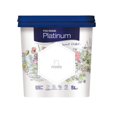 F1 FEHÉR - PLATINUM EGYRÉTEGŰ BELTÉRI FALFESTÉK POLI-FARBE fal- és homlokzatfesték