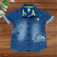 F&F Dinószauruszos farmer ing