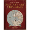 F&amp;W Publications Inc How to Draw Fantasy Art and RPG Maps | Jared Blando