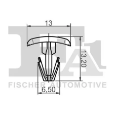 FA1 Patent, dísz-/védőléc 21-10031.5 autóalkatrész