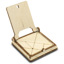  Fa 3D puzzle - geometriai modellek puzzle, kirakós
