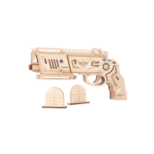 Fa 3D puzzle gumiszalag fegyver Falcon természetes puzzle, kirakós