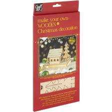 Fa 3D puzzle házikó puzzle, kirakós