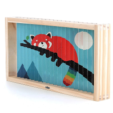 Fa 4D puzzle Állatkák a Vilac-tól puzzle, kirakós