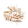  Fa csipeszek egyszínűek - 10 db/csomag