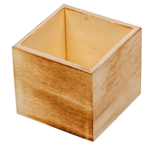  Fa doboz natúr M8x9x9cm dekorációs kellék