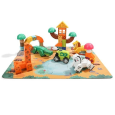 Fa Építőkockák és Puzzle - Safari Top Bright puzzle, kirakós
