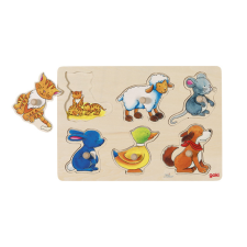  Fa fogós kirakó rejtett képekkel puzzle, kirakós