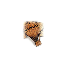 Fa hőlégballon, mérete: 50x30 mm dekorációs kellék