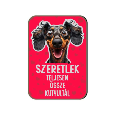  Fa hűtőmágnes, Szeretlek, tacskó hűtőmágnes
