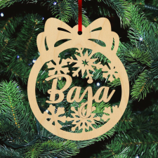  Fa karácsonyfadísz - Baja karácsonyfadísz