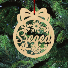  Fa karácsonyfadísz - Szeged karácsonyfadísz