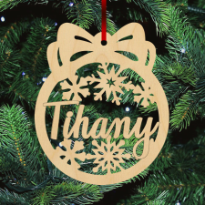  Fa karácsonyfadísz - Tihany karácsonyfadísz