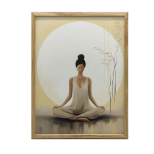 FA KERETES BELSŐ HARMÓNIA PLAKÁT FALRA 70x100 CM grafika, keretezett kép