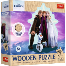  Fa körvonal puzzle Jégvarázs: Első csapat 50 darabos puzzle, kirakós