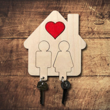  Fa kulcstartó pároknak, Fa kulcstartó pároknak kulcstartó