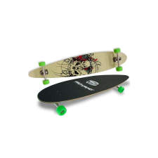  Fa Longboard Koponya Mintával 115 cm-es gördeszka