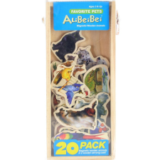  Fa mágnesek állatok 20 db kreatív és készségfejlesztő