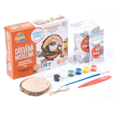  Fa modellező gyurma - baglyok gyurma