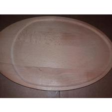  Fa ovál tányér, 30 cm, 302081 tányér és evőeszköz
