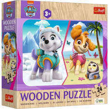 Fa puzzle 24 darab PAW Patrol lányoknak puzzle, kirakós