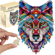 Fa Puzzle játék - Farkas puzzle, kirakós