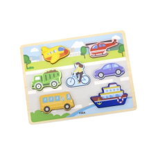 Fa puzzle - közlekedési eszközök puzzle, kirakós