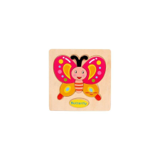 Fa puzzle - Lepke (8 db-os készségfejlesztő játék kicsiknek) puzzle, kirakós