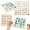  Fa puzzle társasjáték memória + 4 kártya